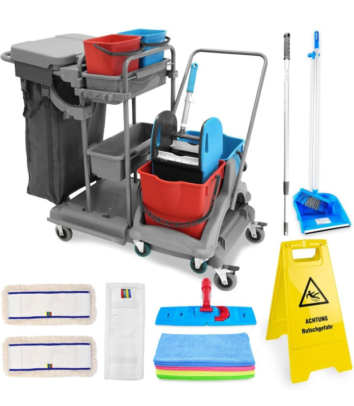 Hypafol Putzwagen Reinigungswagen Set