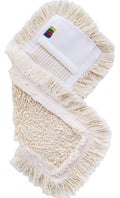 Wisch Star Wischmopp Bezug 50 cm aus Baumwolle in Weiß 10er-Pack